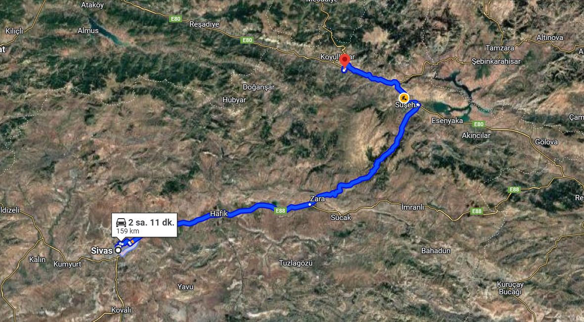 SİVAS KOYULHİSAR YUKARIKALE  KÖYÜNDE  1.101  M² TARLA  SATILIKTIR - SİVAS KOYULHİSAR fotoğraf 5